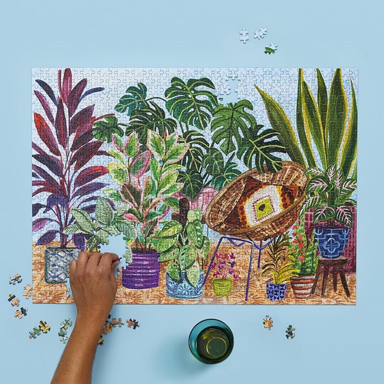 WerkShoppe Solarium Tropical Plants Puzzle